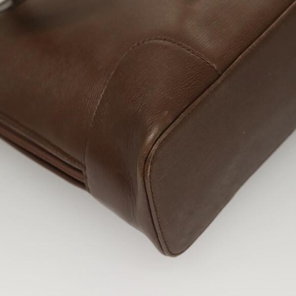 GUCCI Tote Bag Leather Brown - Picture 13 of 16